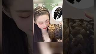 Luxury Wide Wig headbands Fishbone Braids Hairband👩‍🦰 factions womensstyle womensclothing [upl. by Leal]