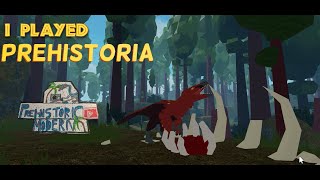 I PLAYED PREHISTORIA Roblox [upl. by Eyllek38]