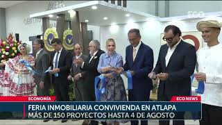 Eco News Canal 28  Inicia feria inmobiliaria Convivienda en Atlapa [upl. by Maisey]