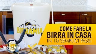 Come fare la birra in casa in 10 semplici passi  🍺 Birramia [upl. by Gail939]