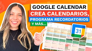 Como usar GOOGLE CALENDAR PARA ORGANIZARSE [upl. by Lussi]