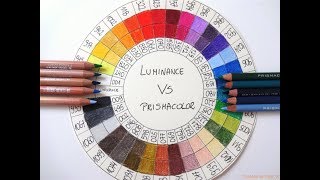 Luminance vs Prismacolor  Colors Matching [upl. by Arod]