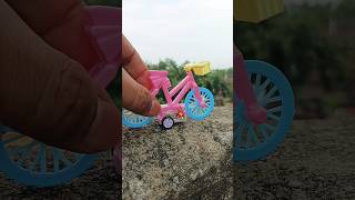 Cycle running on the road cycle cycletoy kidscycle bycycle newcycle toy viral trending [upl. by Iahc]