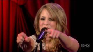 JoJo  Interview amp performance of quotToo little too latequot Live at The View [upl. by Cirad]