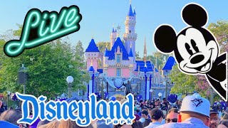 🔴Live What are the CROWDS like today Peak Season at Disneyland Resort disneyland disneyparks [upl. by Airretnahs]