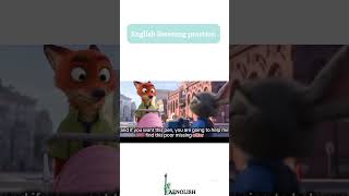 English listening practice quotLearn English withZootopiaquot [upl. by Enrichetta805]