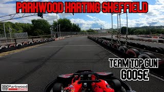 Outdoor GoKarting at Parkwood Karting Sheffield [upl. by Eimma]