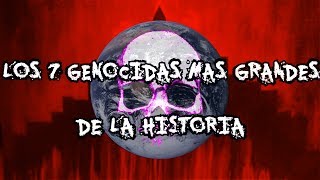 Top Los 7 genocidas más grandes de la historia [upl. by Sillyrama]