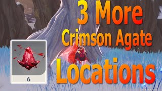 Crimson Agate Locations Dragonspine Genshin Impact pt3 [upl. by Alecia]