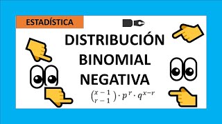 🔥DISTRIBUCIÓN BINOMIAL NEGATIVA🔥  VARIABLE DISCRETA  NO TE LO PIERDAS 🔥🔥✨✨ FÁCIL Y RÁPIDO [upl. by Wurtz]