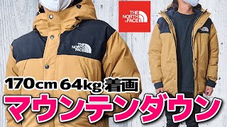 マウンテンダウンジャケット１年着用レビュー！サイズ感は？買って良かった点は？【ザ・ノースフェイス】 [upl. by Amorita]