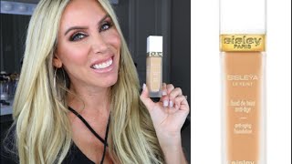 170 Foundation SISLEY SISLEYA LE TEINT ANTIAGING FOUNDATION REVIEW [upl. by Bronson709]