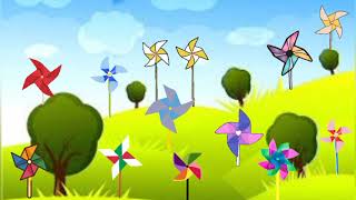 13 PINWHEELS KIDS  KINCIR ANGIN DAN BALING BALING WARNA WARNI [upl. by Baalman648]