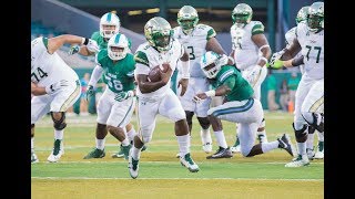 Football Highlights  USF 34 Tulane 28 [upl. by Anirbas411]