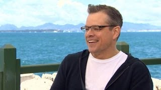 Behind the Candelabra Interview Matt Damon Says Candelabra a Dream Role [upl. by Roscoe]