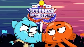 The Amazing World of Gumball  SUBURBAN SUPER SPORTS Cartoon Network Games [upl. by Lewanna]