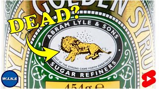 The Story of The Dead Lion Surrounded By Bees on Lyles Golden Syrup  Shorts [upl. by Ener]