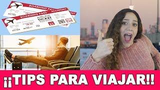 10 SECRETOS que debes SABER antes de VIAJAR en AVIÓN [upl. by Clea]