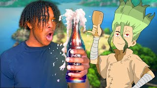 I Made Senku Cola from DrStone In Real Life [upl. by Ecyoj218]