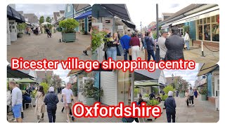 Bicester Village shopping centre outlet shopping centre Oxfordshire travel [upl. by Ardnaik]