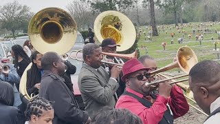 Johnson Family Band playing at Funeral of Ernest Johnson Sr quotRiversideSaintsquot [upl. by Hudgens]