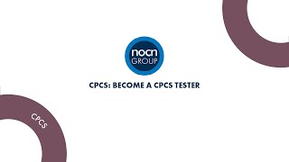 CPCS  Become a CPCS Tester [upl. by Yrekaz712]