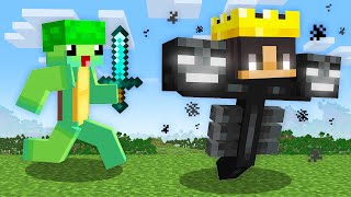 Speedrunner VS Hunter BUT you Can SHAPESHIFT  Minecraft [upl. by Homere]