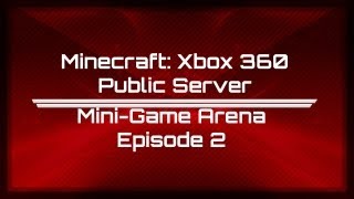 Minecraft Xbox 360  Public Server Spleef Arena [upl. by Gerry21]