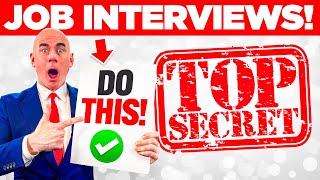 MY 1 SECRET for PASSING JOB INTERVIEWS 100 PASS GUARANTEE JOB INTERVIEW TIPS [upl. by Robby998]