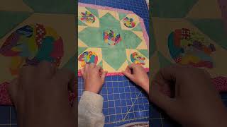 Prepping Self Binding shorts buildaquilt quiltbinding patchwork inthehoop quilting quilttips [upl. by Carolee]