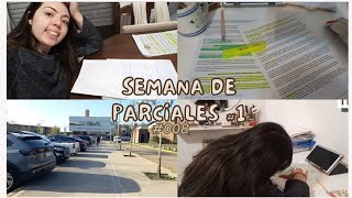 Una semana de parciales conmigo organizacion estudio amp más  Uni vlog [upl. by Hanako]