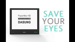 DASUNG 133 Inch Eink As Laptop Monitor Paperlike 3 [upl. by Hametaf]