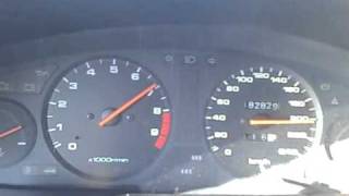 Civic Mb6 18 vti  0100 50200 Topspeed [upl. by Harlie]