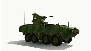 Mowag Piranha 8x8 cfn br [upl. by Nina]