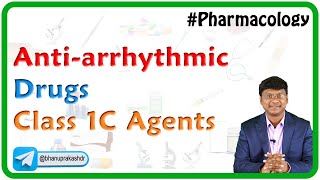 Antiarrhythmic drugs  Class 1C agents [upl. by Hannad]