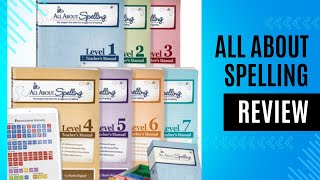 How We Use All About Spelling BampW  Secular Homeschool Curriculum Flipthrough and Review [upl. by Nani]