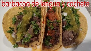 barbacoa de cachete y lengua en olla de cocción lentaDAISSY RECETAS Y MÁS [upl. by Atiuqihc]