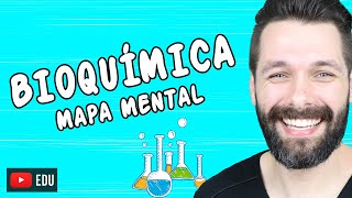 MAPA MENTAL DE BIOQUÍMICA  Biologia com Samuel Cunha [upl. by Labotsirhc]