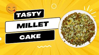 Fluffy amp Delicious Millet Cake  GlutenFree Sweet Treat  Millet Recipes by Mona Grover [upl. by Anilosi865]