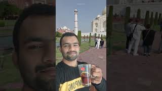 Chay ki chuski taj mahal ke pas 🥰 villagegay23 shorts trending comedy [upl. by Hochman]