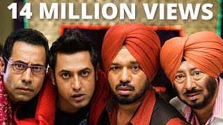 Honeymoon ਹਨੀਮੂਨ Movie Scene  England Da Visa  Gippy Grewal Jasmin  Punjabi Comedy [upl. by Gile]