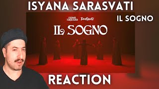 Isyana Sarasvati feat DeadSquad  IL SOGNO Official Music Video Reaction [upl. by Berkeley]