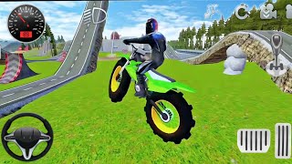 Juegos de Motos  OffRoad Impossible Bike Stunts 2v2  Offroad Outlaws Android  IOS Gameplay [upl. by Jauch]