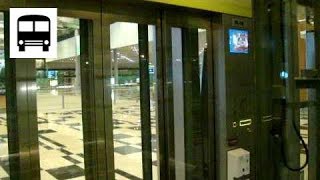 Singapore Changi Airport Terminal 3  Hitachi Panoramic Elevator Main Lobby PL10 [upl. by Philipson]