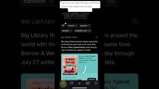 How to use the Libby app books library booktube [upl. by Lessig]