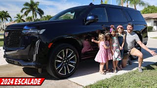 2024 Cadillac Escalade Family Review  The SUV Dreamliner for Families [upl. by Melliw]