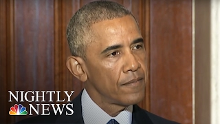 Angry President Obama Tears Into Donald Trump Like Never Before  NBC Nightly News [upl. by Hilary]