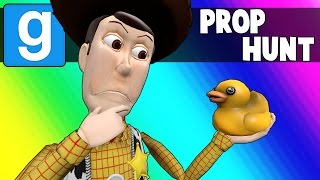 Gmod Prop Hunt Funny Moments  Rubber Duckies amp Bullet Ploof Grass Garrys Mod [upl. by Harve]