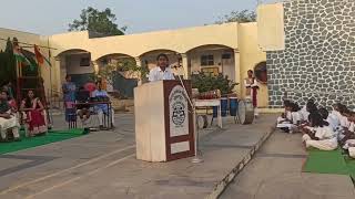 Sangram Bansode  Republic Day Speech  Marathi  Jawahar Navodaya Vidyalaya Solapur [upl. by Yspyg]