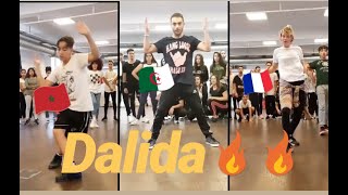 افضل رقص على اغنية Soolking Dalida 2018 [upl. by Honig]